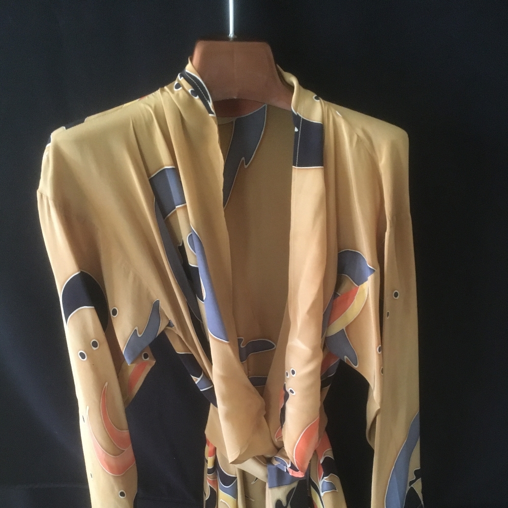 silk blouse